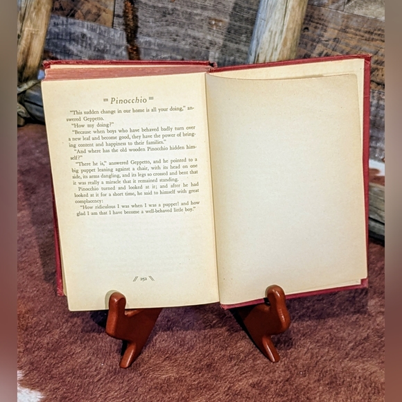 1939 Vintage Collectible Pinocchio by C Collodi Hardback Book - Picture 16 of 16